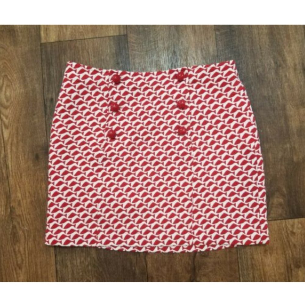 Vineyard Vines Geo Fish Jacquard Mini Skirt